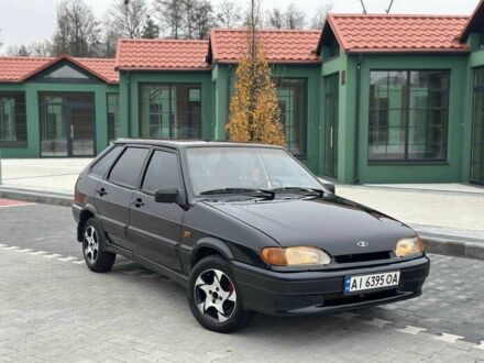 Черный ВАЗ 2114 Самара, объемом двигателя 1.5 л и пробегом 217 тыс. км за 1650 $, фото 1 на Automoto.ua