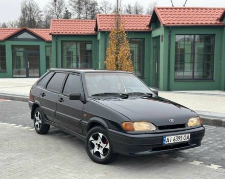 Черный ВАЗ 2114 Самара, объемом двигателя 1.5 л и пробегом 217 тыс. км за 1650 $, фото 1 на Automoto.ua