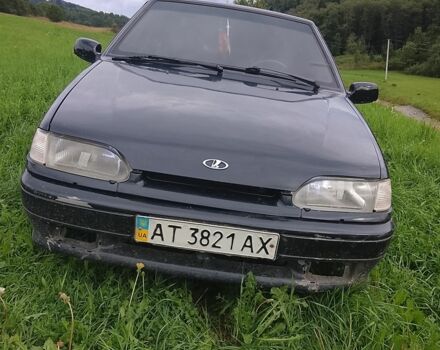 Чорний ВАЗ 2114 Самара, об'ємом двигуна 1.5 л та пробігом 100 тис. км за 1500 $, фото 1 на Automoto.ua
