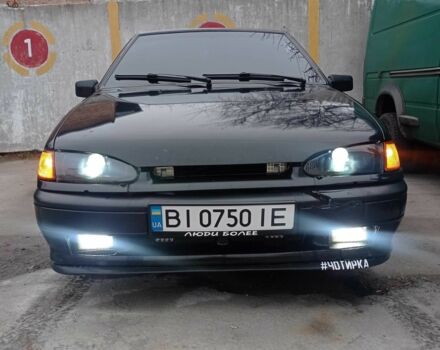 Чорний ВАЗ 2114 Самара, об'ємом двигуна 1.5 л та пробігом 217 тис. км за 1850 $, фото 1 на Automoto.ua