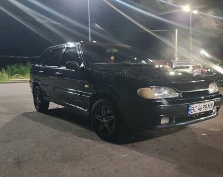 Чорний ВАЗ 2114 Самара, об'ємом двигуна 1.5 л та пробігом 217 тис. км за 2100 $, фото 1 на Automoto.ua
