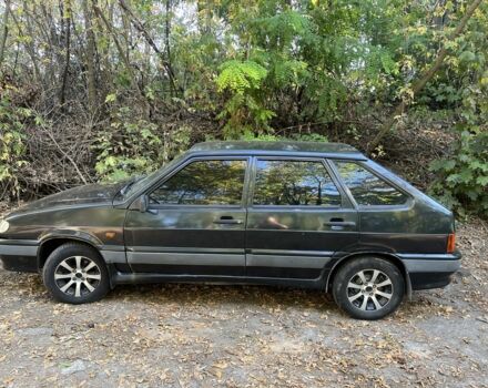 Черный ВАЗ 2114 Самара, объемом двигателя 1.5 л и пробегом 290 тыс. км за 1950 $, фото 1 на Automoto.ua