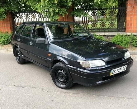Чорний ВАЗ 2114 Самара, об'ємом двигуна 1.6 л та пробігом 183 тис. км за 1820 $, фото 1 на Automoto.ua