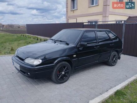 Черный ВАЗ 2114 Самара, объемом двигателя 1.5 л и пробегом 321 тыс. км за 2100 $, фото 1 на Automoto.ua