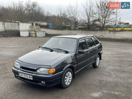 Черный ВАЗ 2114 Самара, объемом двигателя 1.5 л и пробегом 130 тыс. км за 2250 $, фото 1 на Automoto.ua