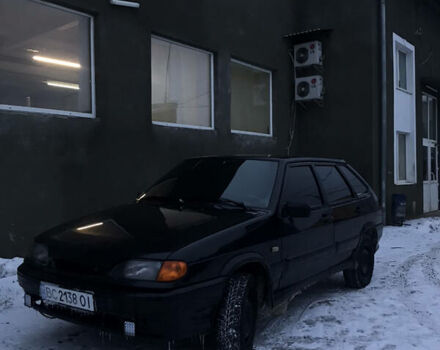 Черный ВАЗ 2114 Самара, объемом двигателя 1.5 л и пробегом 196 тыс. км за 1700 $, фото 1 на Automoto.ua