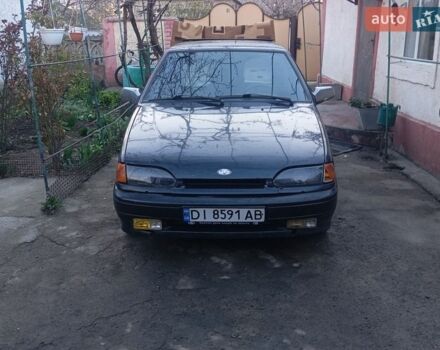 Чорний ВАЗ 2114 Самара, об'ємом двигуна 1.5 л та пробігом 210 тис. км за 1200 $, фото 1 на Automoto.ua