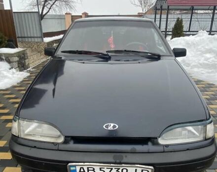 Черный ВАЗ 2114 Самара, объемом двигателя 1.6 л и пробегом 250 тыс. км за 1500 $, фото 1 на Automoto.ua