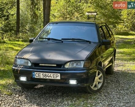 Чорний ВАЗ 2114 Самара, об'ємом двигуна 1.5 л та пробігом 200 тис. км за 1200 $, фото 1 на Automoto.ua