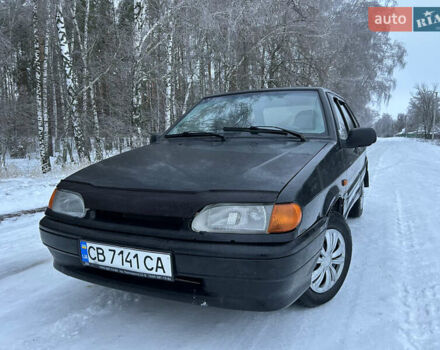 Черный ВАЗ 2114 Самара, объемом двигателя 1.5 л и пробегом 226 тыс. км за 1650 $, фото 1 на Automoto.ua