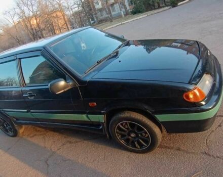 Черный ВАЗ 2114 Самара, объемом двигателя 1.5 л и пробегом 267 тыс. км за 1975 $, фото 1 на Automoto.ua