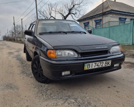 Черный ВАЗ 2114 Самара, объемом двигателя 0 л и пробегом 12 тыс. км за 1300 $, фото 1 на Automoto.ua