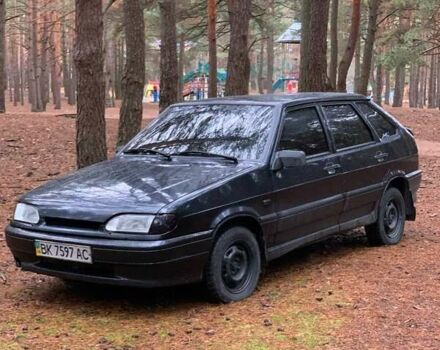 Черный ВАЗ 2114 Самара, объемом двигателя 1.6 л и пробегом 185 тыс. км за 2150 $, фото 1 на Automoto.ua