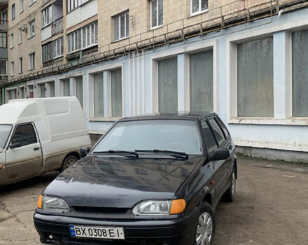 Черный ВАЗ 2114 Самара, объемом двигателя 1.5 л и пробегом 240 тыс. км за 1600 $, фото 1 на Automoto.ua