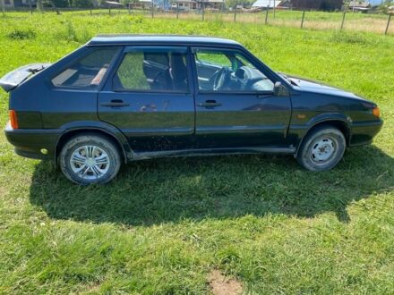 Черный ВАЗ 2114 Самара, объемом двигателя 0 л и пробегом 186 тыс. км за 1800 $, фото 1 на Automoto.ua