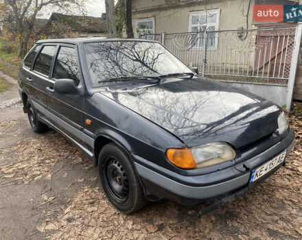 Черный ВАЗ 2114 Самара, объемом двигателя 1.6 л и пробегом 100 тыс. км за 1350 $, фото 1 на Automoto.ua