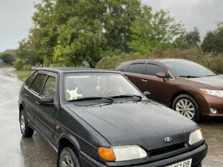 Черный ВАЗ 2114 Самара, объемом двигателя 1.59 л и пробегом 210 тыс. км за 1500 $, фото 1 на Automoto.ua