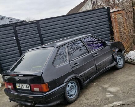 Черный ВАЗ 2114 Самара, объемом двигателя 2 л и пробегом 322 тыс. км за 699 $, фото 1 на Automoto.ua