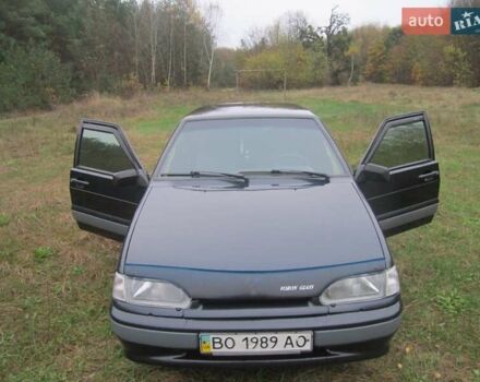 Черный ВАЗ 2114 Самара, объемом двигателя 1.6 л и пробегом 177 тыс. км за 1900 $, фото 1 на Automoto.ua