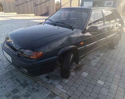 Черный ВАЗ 2114 Самара, объемом двигателя 1.6 л и пробегом 170 тыс. км за 950 $, фото 1 на Automoto.ua