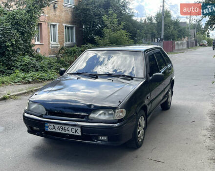Черный ВАЗ 2114 Самара, объемом двигателя 1.6 л и пробегом 199 тыс. км за 1050 $, фото 1 на Automoto.ua