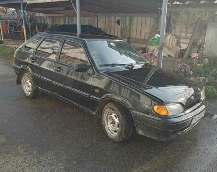 Черный ВАЗ 2114 Самара, объемом двигателя 1.6 л и пробегом 130 тыс. км за 2500 $, фото 1 на Automoto.ua