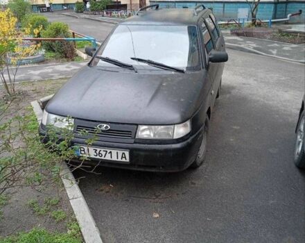 Черный ВАЗ 2114 Самара, объемом двигателя 1.6 л и пробегом 400 тыс. км за 1000 $, фото 1 на Automoto.ua