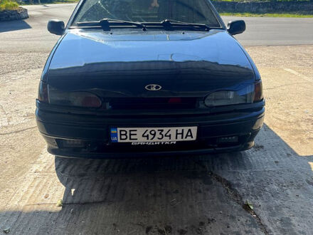Чорний ВАЗ 2114 Самара, об'ємом двигуна 1.6 л та пробігом 176 тис. км за 2100 $, фото 1 на Automoto.ua