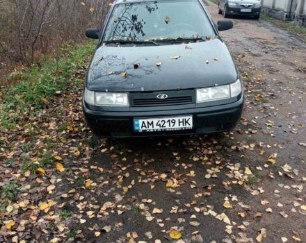 Чорний ВАЗ 2114 Самара, об'ємом двигуна 1.6 л та пробігом 225 тис. км за 1000 $, фото 1 на Automoto.ua