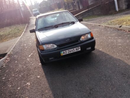 Черный ВАЗ 2114 Самара, объемом двигателя 1.6 л и пробегом 89 тыс. км за 1100 $, фото 1 на Automoto.ua