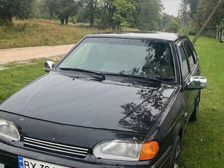 Черный ВАЗ 2114 Самара, объемом двигателя 1.6 л и пробегом 250 тыс. км за 1700 $, фото 1 на Automoto.ua