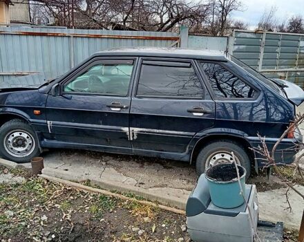 Чорний ВАЗ 2114 Самара, об'ємом двигуна 1.6 л та пробігом 200 тис. км за 1200 $, фото 1 на Automoto.ua