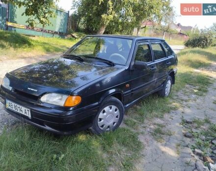 Чорний ВАЗ 2114 Самара, об'ємом двигуна 1.6 л та пробігом 87 тис. км за 2200 $, фото 1 на Automoto.ua