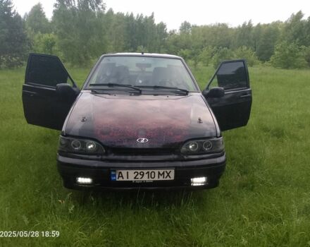 Черный ВАЗ 2114 Самара, объемом двигателя 1.6 л и пробегом 1000 тыс. км за 1500 $, фото 1 на Automoto.ua