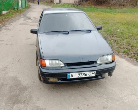 Чорний ВАЗ 2114 Самара, об'ємом двигуна 1.6 л та пробігом 200 тис. км за 1100 $, фото 1 на Automoto.ua