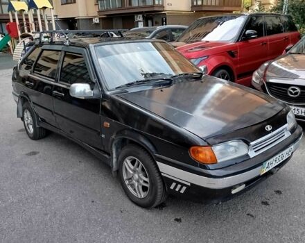 Чорний ВАЗ 2114 Самара, об'ємом двигуна 1.6 л та пробігом 70 тис. км за 2500 $, фото 1 на Automoto.ua