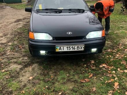 Черный ВАЗ 2114 Самара, объемом двигателя 1.6 л и пробегом 220 тыс. км за 1750 $, фото 1 на Automoto.ua