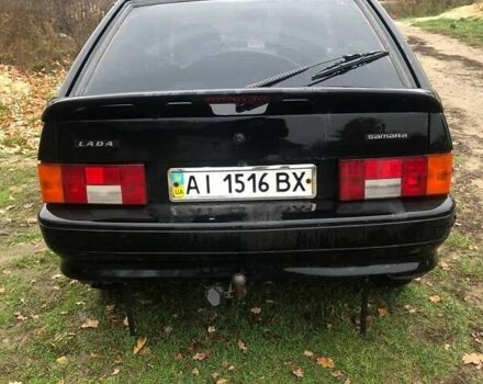 Чорний ВАЗ 2114 Самара, об'ємом двигуна 1.6 л та пробігом 220 тис. км за 1750 $, фото 1 на Automoto.ua