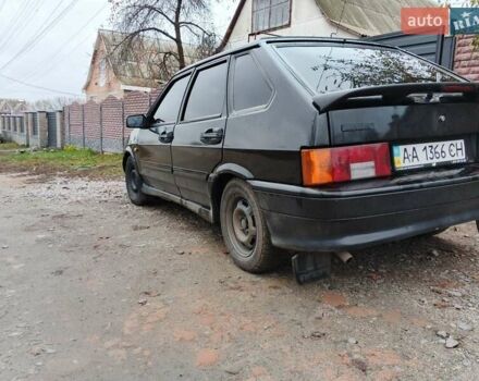 Чорний ВАЗ 2114 Самара, об'ємом двигуна 2 л та пробігом 280 тис. км за 1650 $, фото 1 на Automoto.ua