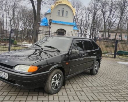Черный ВАЗ 2114 Самара, объемом двигателя 1.6 л и пробегом 220 тыс. км за 1550 $, фото 1 на Automoto.ua