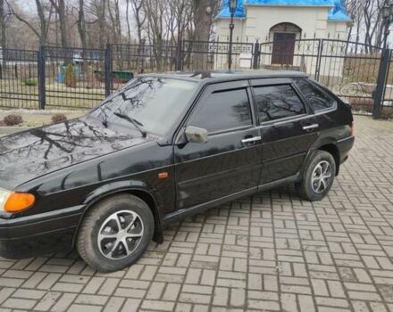 Черный ВАЗ 2114 Самара, объемом двигателя 1.6 л и пробегом 200 тыс. км за 1599 $, фото 1 на Automoto.ua