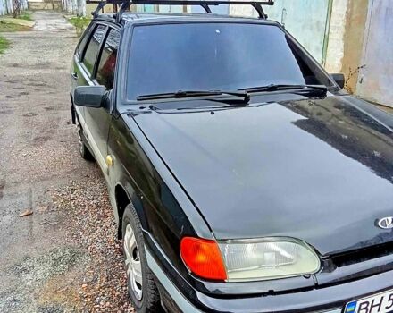 Черный ВАЗ 2114 Самара, объемом двигателя 1.6 л и пробегом 200 тыс. км за 2200 $, фото 1 на Automoto.ua