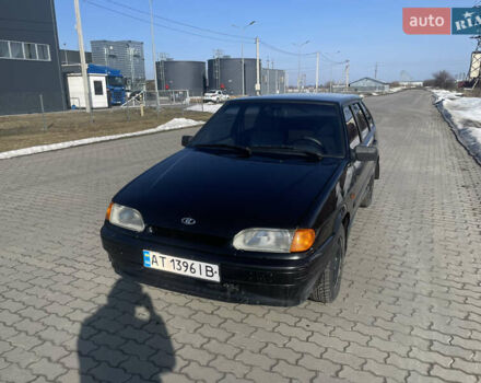 Чорний ВАЗ 2114 Самара, об'ємом двигуна 1.6 л та пробігом 80 тис. км за 2150 $, фото 1 на Automoto.ua