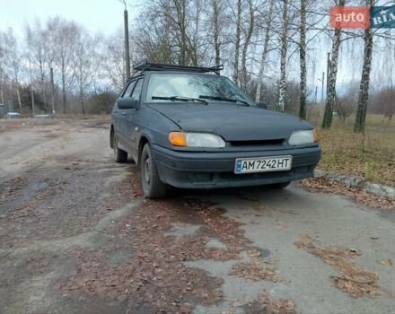 Чорний ВАЗ 2114 Самара, об'ємом двигуна 1.6 л та пробігом 215 тис. км за 1500 $, фото 1 на Automoto.ua