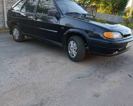 Чорний ВАЗ 2114 Самара, об'ємом двигуна 1.6 л та пробігом 240 тис. км за 1800 $, фото 1 на Automoto.ua