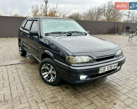 Черный ВАЗ 2114 Самара, объемом двигателя 1.6 л и пробегом 136 тыс. км за 2450 $, фото 1 на Automoto.ua