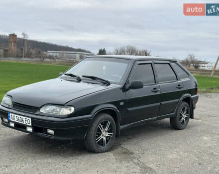 Черный ВАЗ 2114 Самара, объемом двигателя 1.6 л и пробегом 190 тыс. км за 1500 $, фото 1 на Automoto.ua