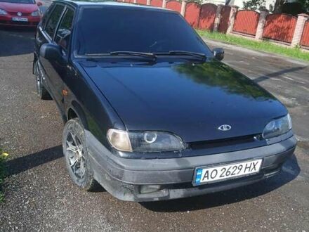 Чорний ВАЗ 2114 Самара, об'ємом двигуна 1.6 л та пробігом 220 тис. км за 2200 $, фото 1 на Automoto.ua