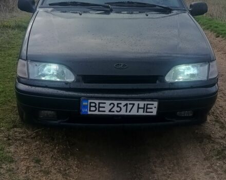 Черный ВАЗ 2114 Самара, объемом двигателя 1.6 л и пробегом 115 тыс. км за 2500 $, фото 1 на Automoto.ua