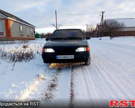 Черный ВАЗ 2114 Самара, объемом двигателя 1.6 л и пробегом 200 тыс. км за 2100 $, фото 1 на Automoto.ua